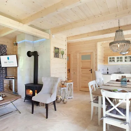 Seausasino - Luksusowe Drewniane Z Kominkami *