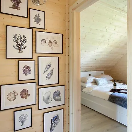 Feriehus Seausasino - Luksusowe Drewniane Z Kominkami Sasino