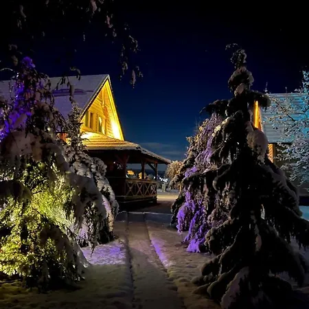 Seausasino - Luksusowe Drewniane Z Kominkami Ferienhaus *