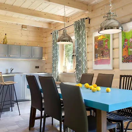 Feriehus Seausasino - Luksusowe Drewniane Z Kominkami Sasino