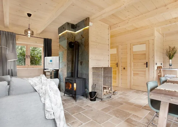 Seausasino - Luksusowe Drewniane Z Kominkami *