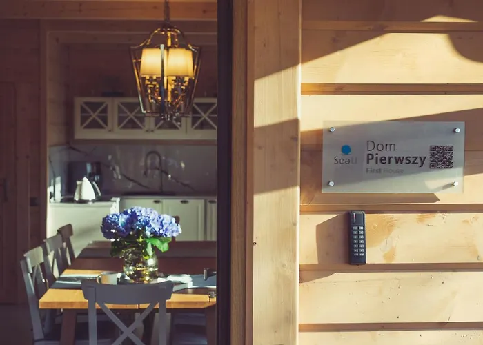 Seausasino - Luksusowe Drewniane Z Kominkami Ferienhaus *