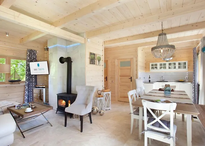 Seausasino - Luksusowe Drewniane Z Kominkami *