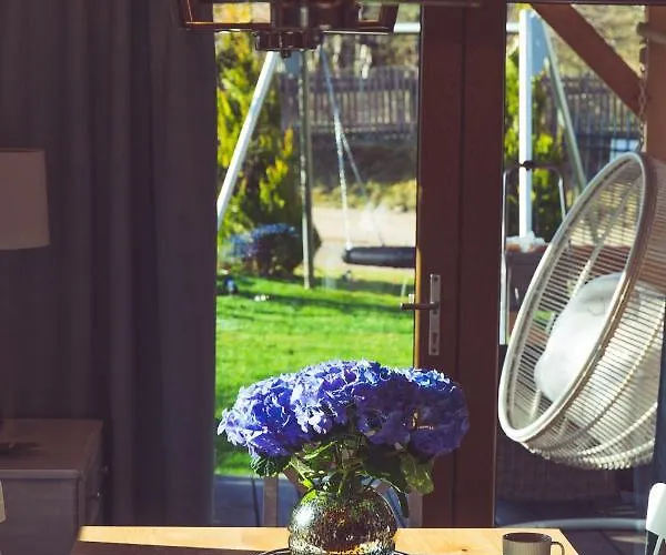 度假居 Seausasino - Luksusowe Drewniane Z Kominkami 萨希诺