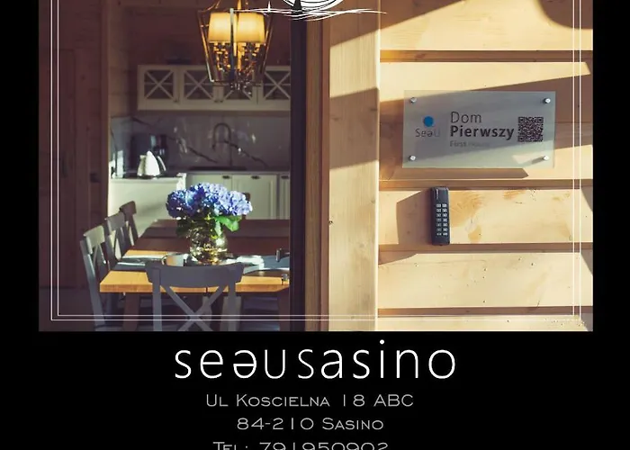 Ferienhaus Seausasino - Luksusowe Drewniane Z Kominkami