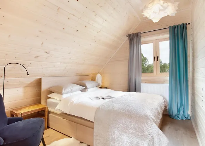 Seausasino - Luksusowe Drewniane Z Kominkami * Sasino