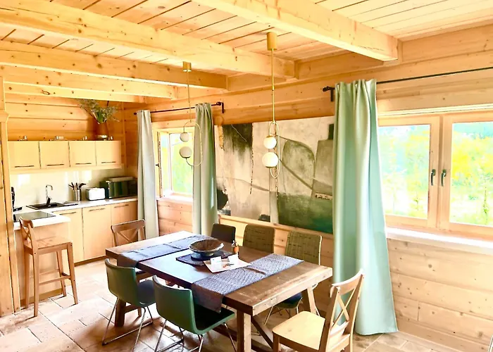 Ferienhaus Seausasino - Luksusowe Drewniane Z Kominkami Sasino