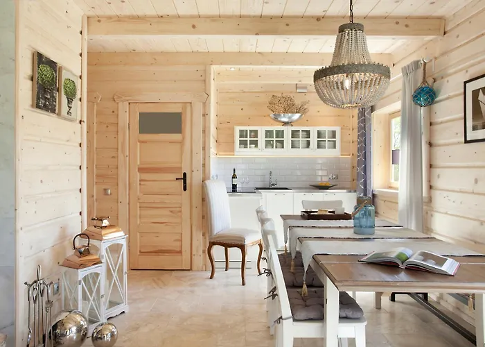 Seausasino - Luksusowe Drewniane Z Kominkami Sasino