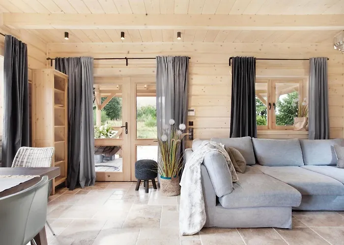 Ferienhaus Seausasino - Luksusowe Drewniane Z Kominkami Sasino